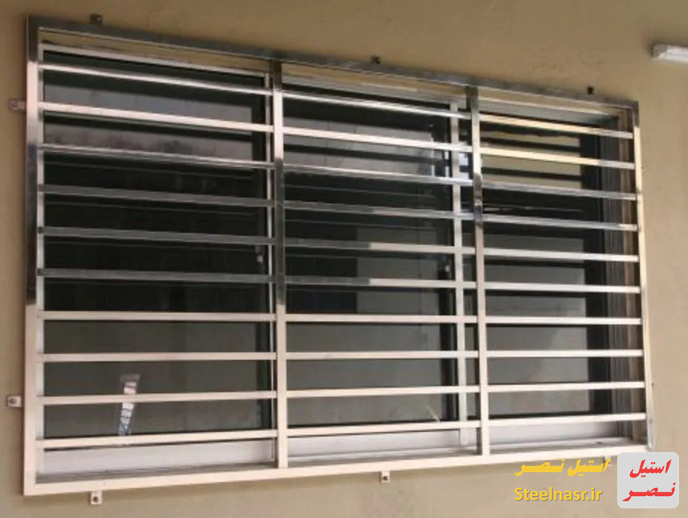 حفاظ های استیل پنجره آپارتمان در پاسداران