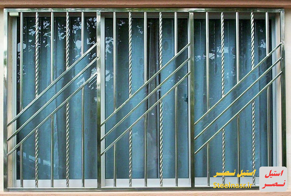 حفاظ های استیل پنجره آپارتمانی در مرزداران