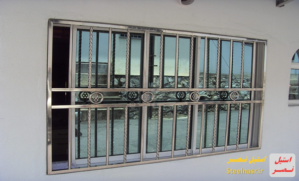 حفاظ های پنجره استیل آپارتمانی در سعادت آباد