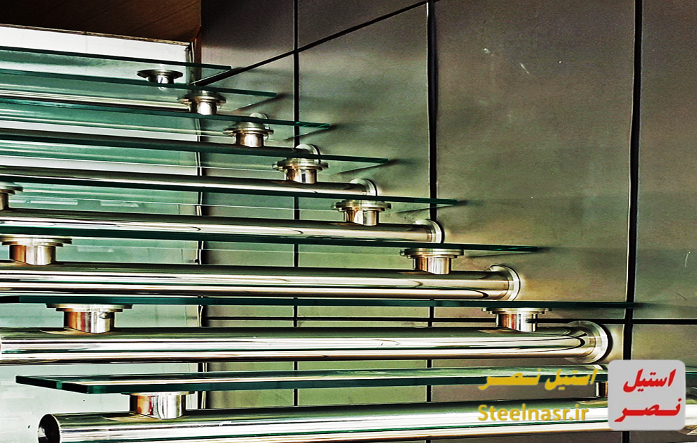 تعمیر پله استیل
