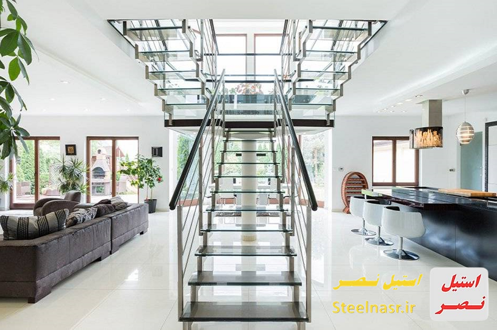 تعمیر پله استیل در مهرشهر