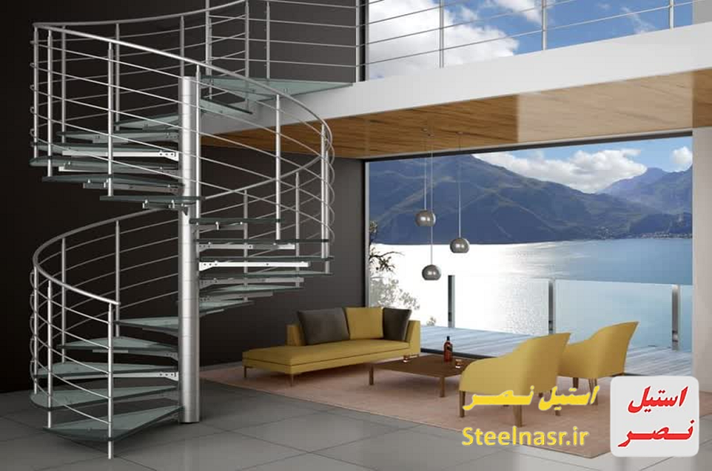 تعمیر پله استیل در چهارباغ