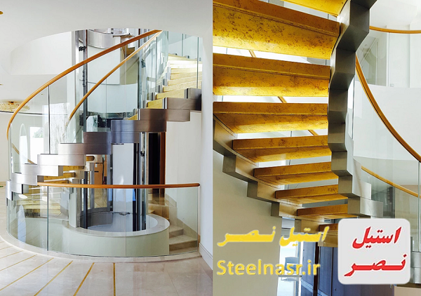 تعمیر پله های استیل در الهیه