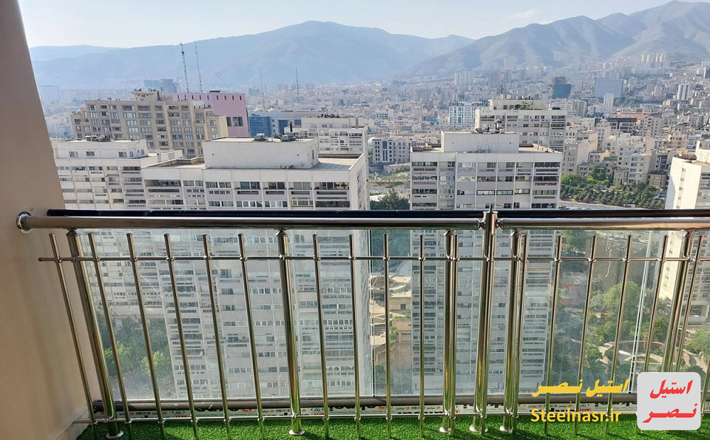 قیمت نرده استیل تراس