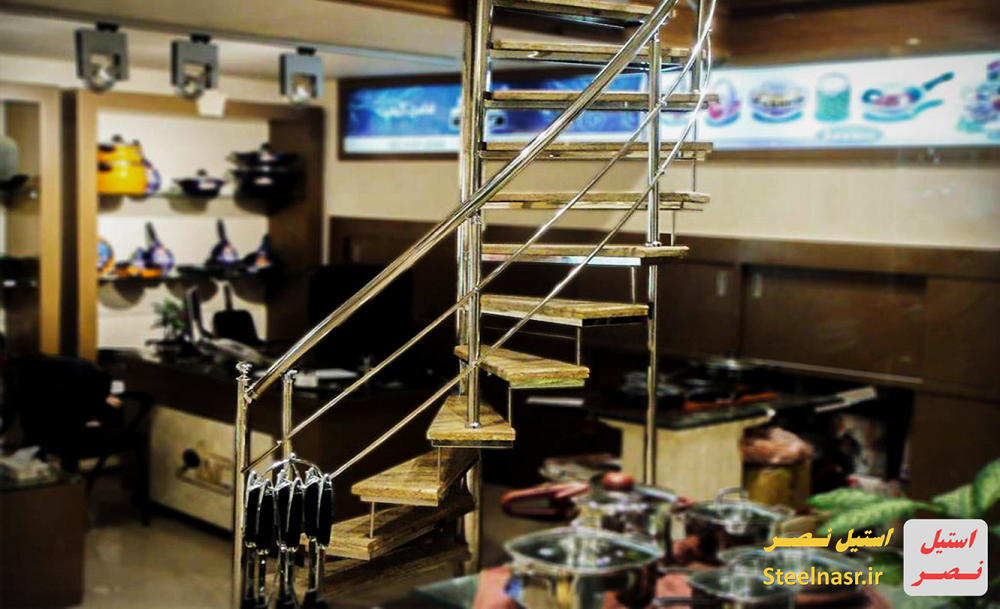 تعمیر پله استیل در طالقان