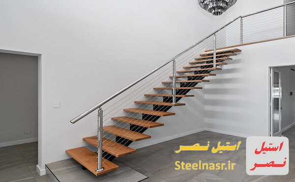 نرده های استیل در بالکن نرده های استیل در بالکن