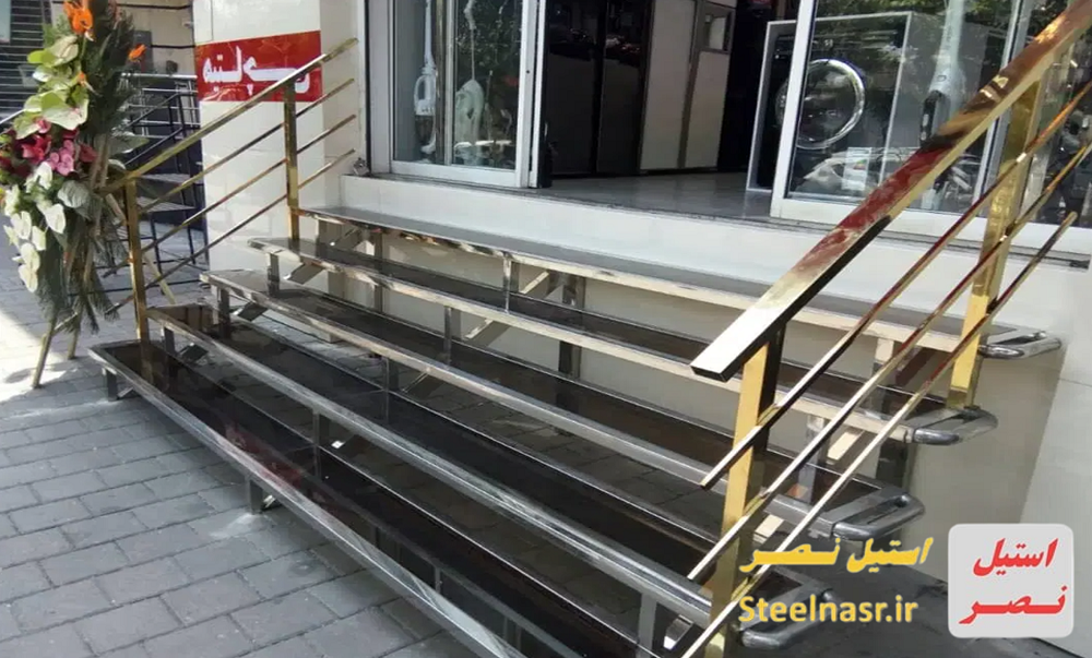 نصب پله استیل در کرج