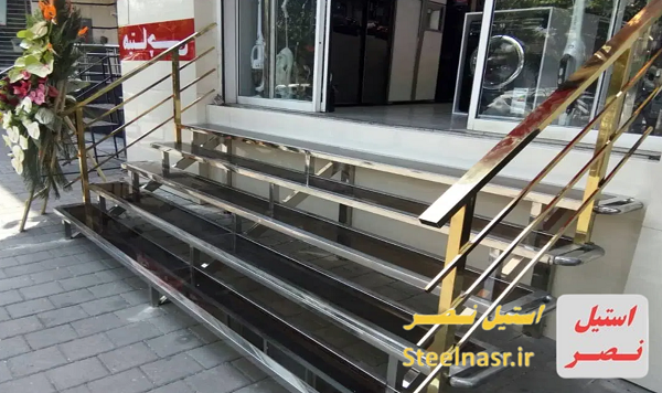 نصب پله های استیل در کرج نصب پله های استیل در کرج